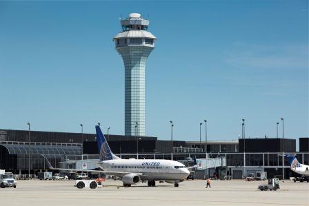 Photo of tower at Chicago O'Hare International Airport